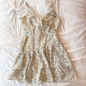 Japna Animal Print Ruffle Romper Size Small